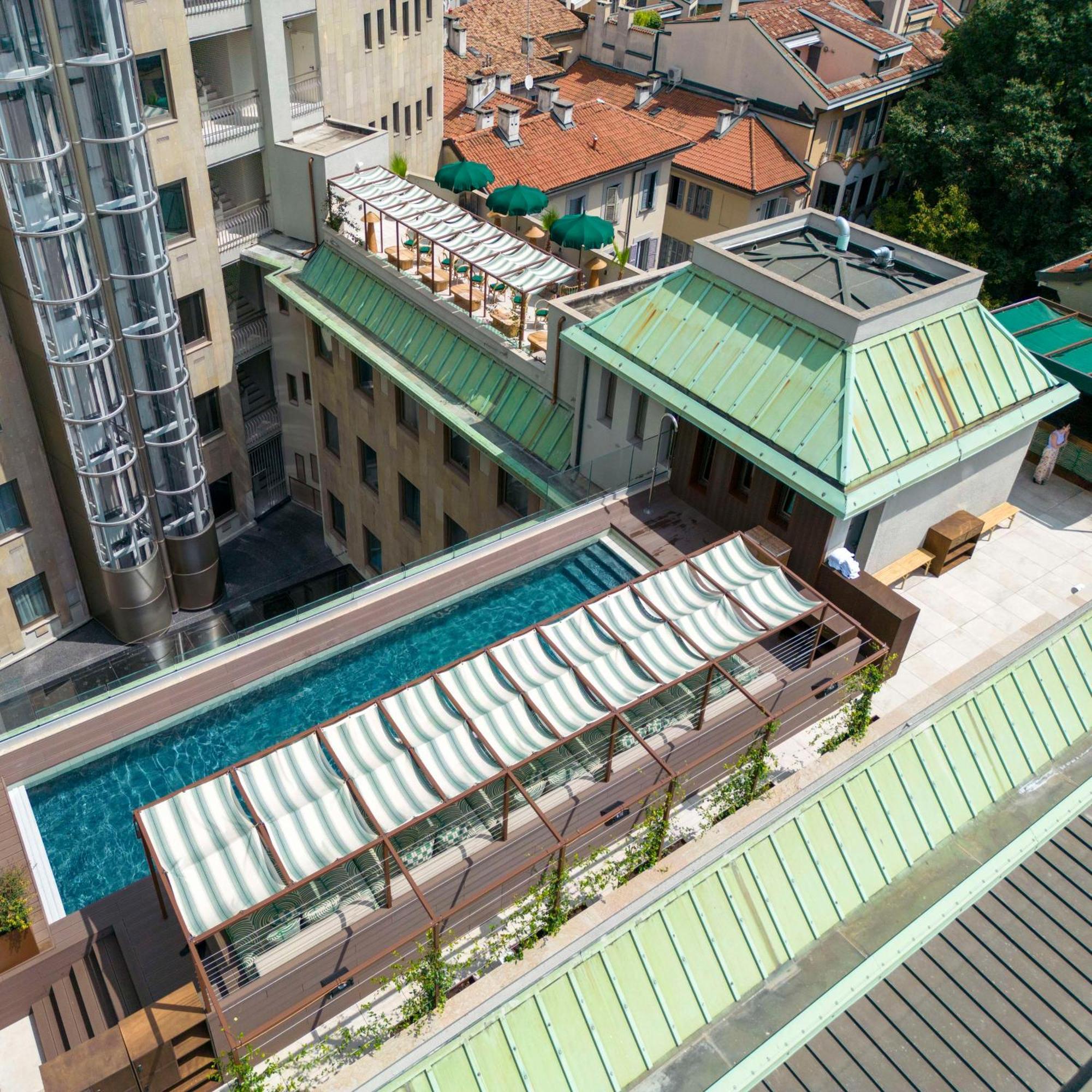 Radisson Collection Hotel, Santa Sofia Milan Exterior photo The rooftop pool at the Mandarin Oriental, Munich